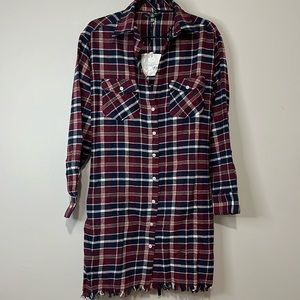 Missguided Plus Corset Check Dress